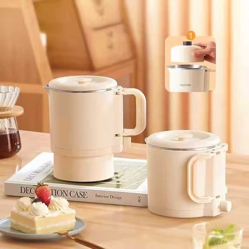 ইলেকট্রিক কেটলটি দ্রুত পানি গরম করে এবং বিভিন্ন গরম পানির প্রয়োজনীয়তার জন্য উপযুক্ত, যেমন চা, কফি, স্যুপ ইত্যাদি।